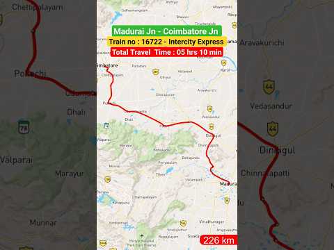 Madurai To Coimbatore