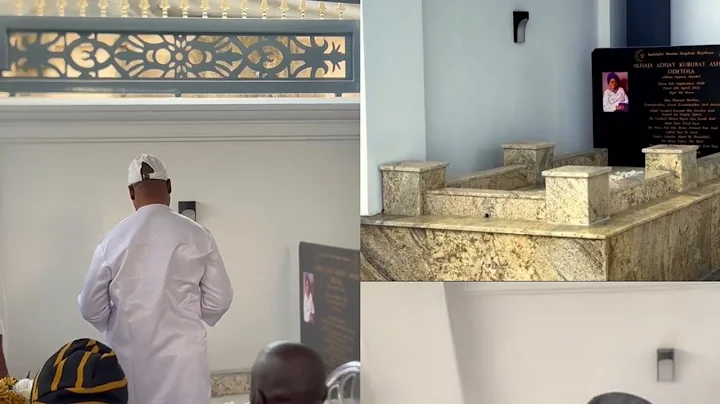 MC OLUOMO MAKE SURPRISE VISITS TO PASUMA MOTHER'S GRAVE IN OMOLE