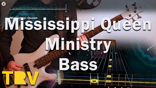 Mississippi Queen - Ministry &amp; Co Conspirators Bass Cover | Rocksmith+