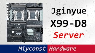 🇬🇧 Jginyue (精粤) X99-D8 Server – detailed motherboard review, two E5-2690 V3 and E5-2620 V4