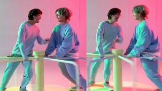 Bts Taehyung And Jungkook Taekook Playing Merry - Go - Round
