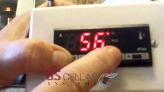 Wine Cellar Refrigeration Units - How To Set The Wine Cellar Cooling Unit Digital Controller