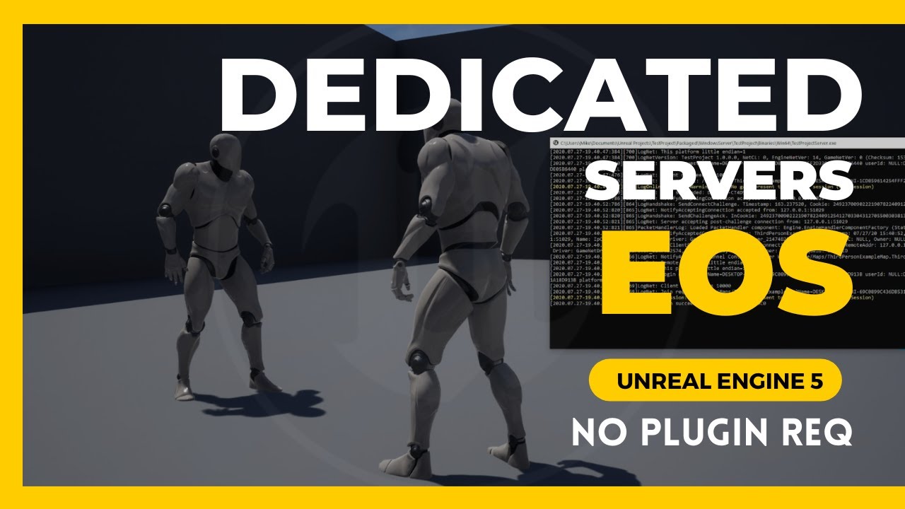 Epic Online Services #3 - Dedicated Server - C++/Blueprints - Unreal Engine  5