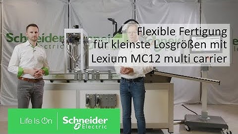 Lexium MC12 multi carrier: Flexible Fertigung für kleinste Losgrößen | Schneider Electric
