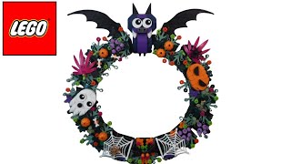 Lego Halloween Wreath 40825 Review