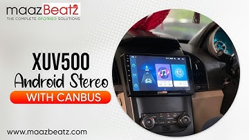 Mahindra Xuv-500 Android stereo with Canbus |12 months warranty😱| Maazbeatz.