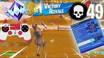 Best 60FPS Non Claw Console Player + Controller settings/sensitivity (Chapter 4 Linear)