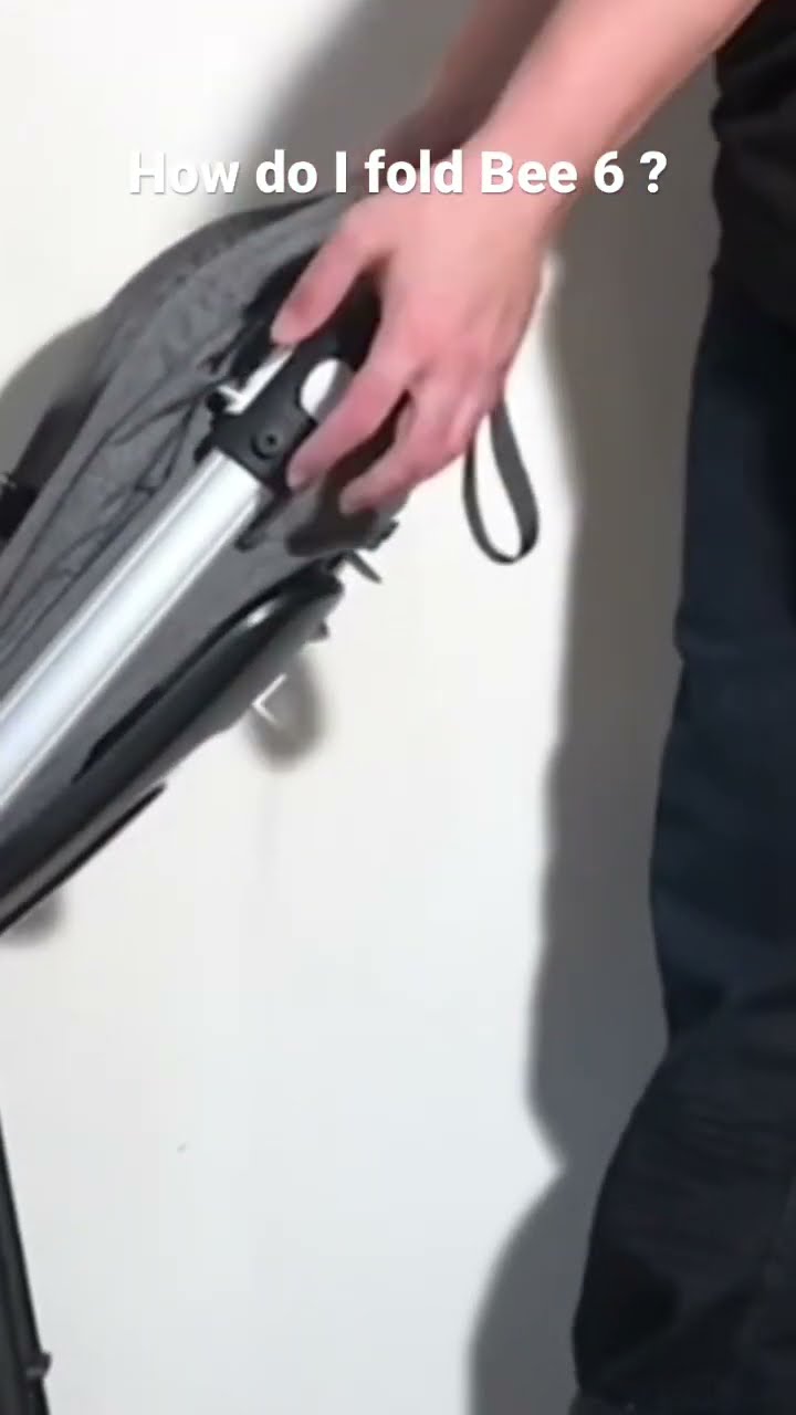 How do I fold Bugaboo Bee 6 ? - YouTube