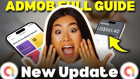 Google Admob Full Tutorial | $1k/mth Admob EARNINGS Full Course For Beginners 🚀