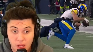 OUT OF BOUNDS!!! Los Angeles Rams vs Seattle Seahawks Game Highlights | 2025 NFL REACTION