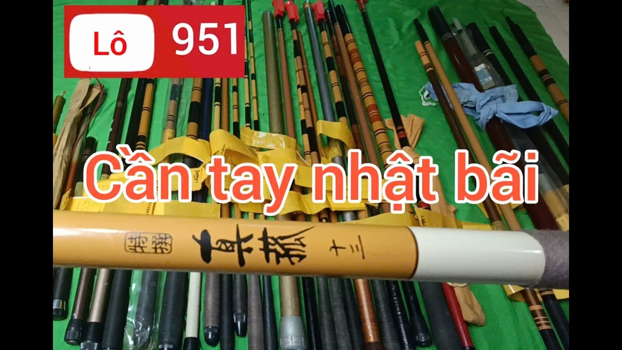 Lô 951, cần câu bãi Nhật