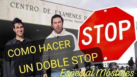 Los STOPS de MÓSTOLES.  SIMPLES y DOBLES.  Video 360