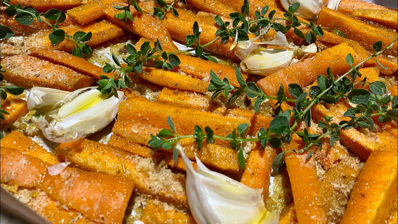 Carote gratinate al forno