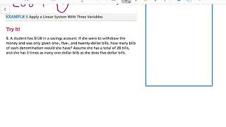 Alg 2: 1-6/7 Example 5 from 1-7