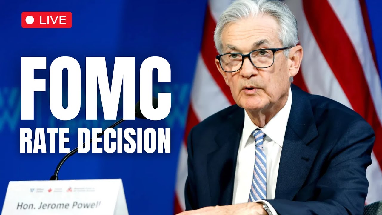 🚨 LIVE FOMC RATE DECISION TODAY! YouTube 🚨 LIVE FOMC RATE DECISION TODAY! YouTube