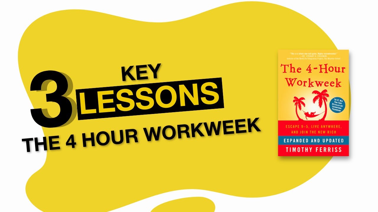 3 Key Lessons From the 4 hour Workweek - YouTube