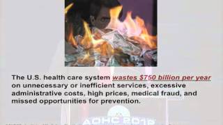 AOHC 2012 Sappington Lecture -- Personal and Population Health in the 21st Century
