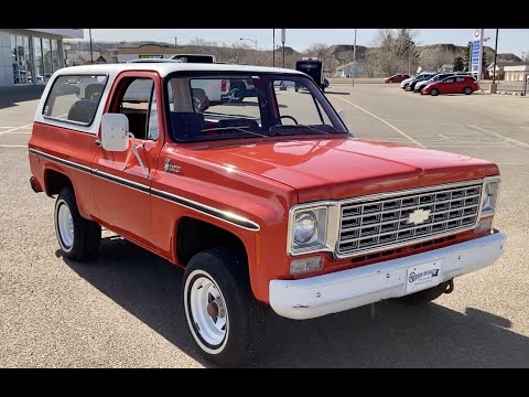 1976 K5 Chevrolet Blazer REVIEW