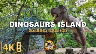 Many New Dinosaurs At Dinosaurs Island Clark 2025 Walking Tour Pdananga Philippines