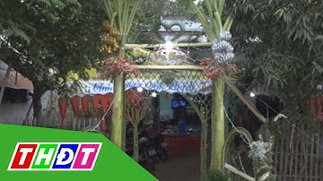 Mộc mạc cổng cưới lá dừa ở miền Tây | THDT