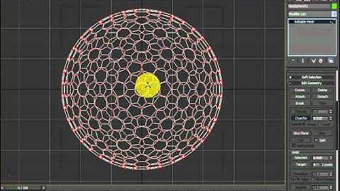 3d max golf ball modeling