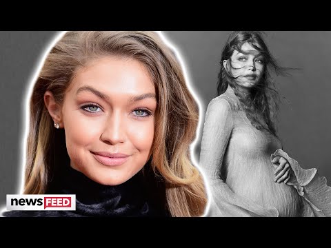 Gigi Hadid Releases FIRST EVER Pregnancy Photos Weeks Ahead Of Due Date!