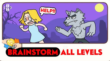Brain Find Brainstorm All Levels Solution Walkthrough || Android, iOS Gameplay