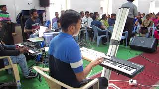 Video thumbnail of "Practice session of Manna International Music Festivals Hubli 6 to 8 oct 2017"