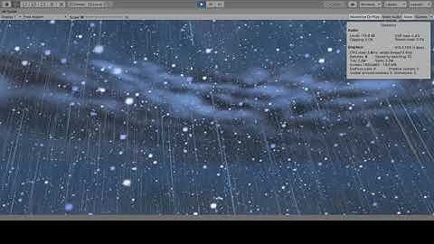 Rain And Snow Effect in Unity