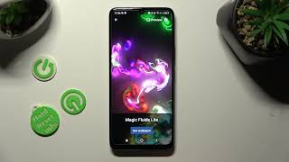 How to Download and Apply Live Wallpaper on TCL 40 SE? - Install Magic Fluids Free screenshot 5
