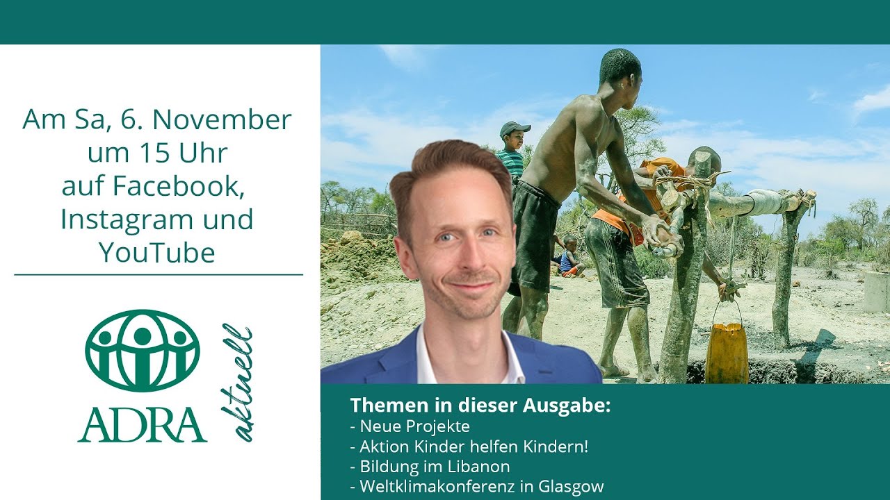 ADRAaktuell im November mit Matthias Münz