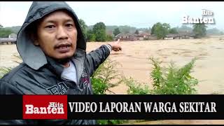 Detik detik Tiga Sungai Meluap Terjang Tujuh Desa di Cipanas Lebak