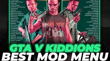 GTA 5 MOD MENU PC | Money Hack & Online Mods, Free Kiddions Cheat | Free Download