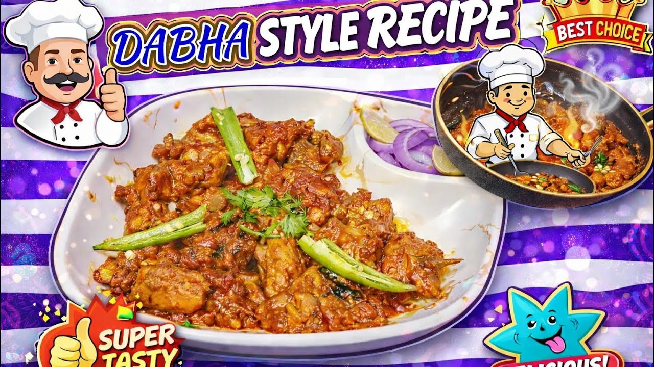  dhaba style chicken recipe | Best food videos in hyderabad #cooking 