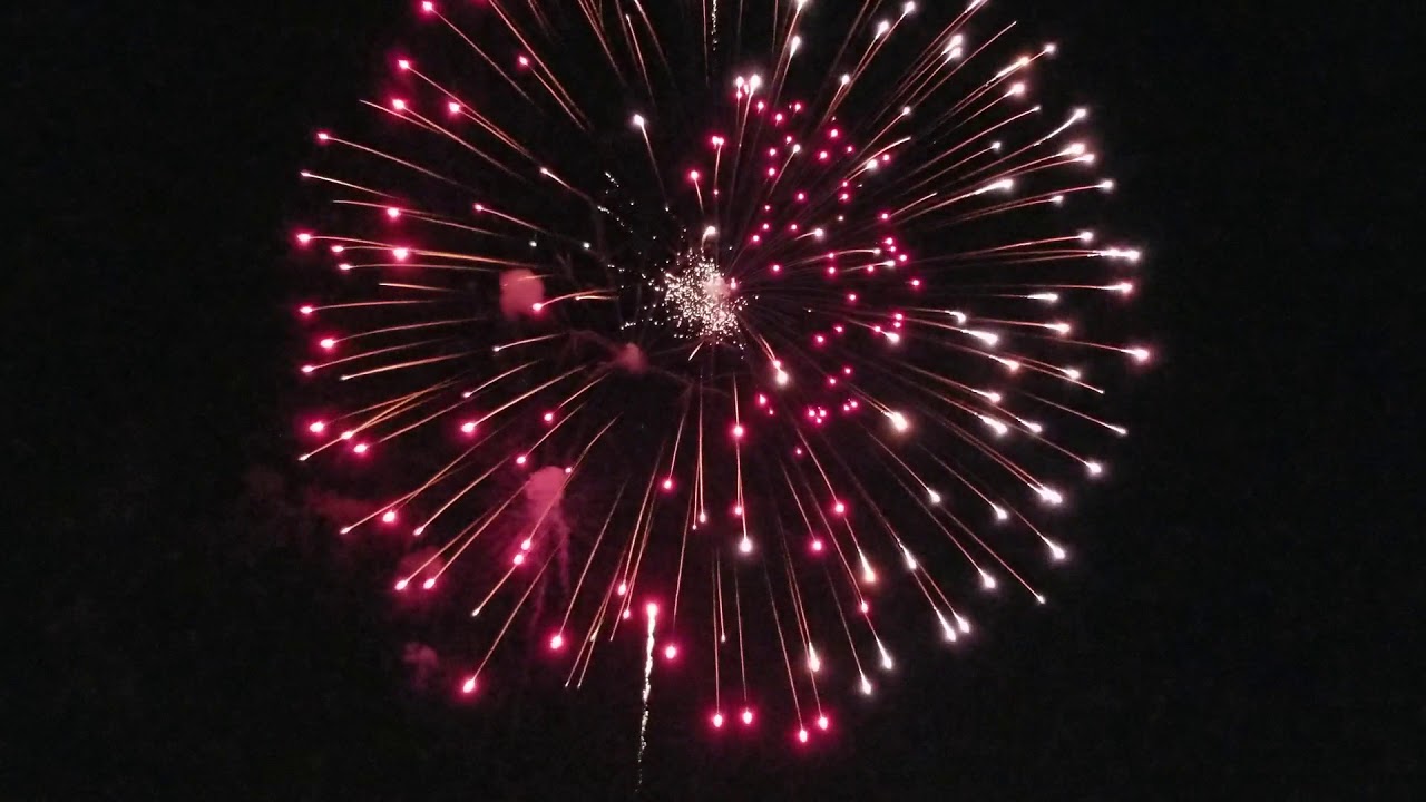 2018 Ingham County Independence Day Fireworks Show Mason, MI 0704