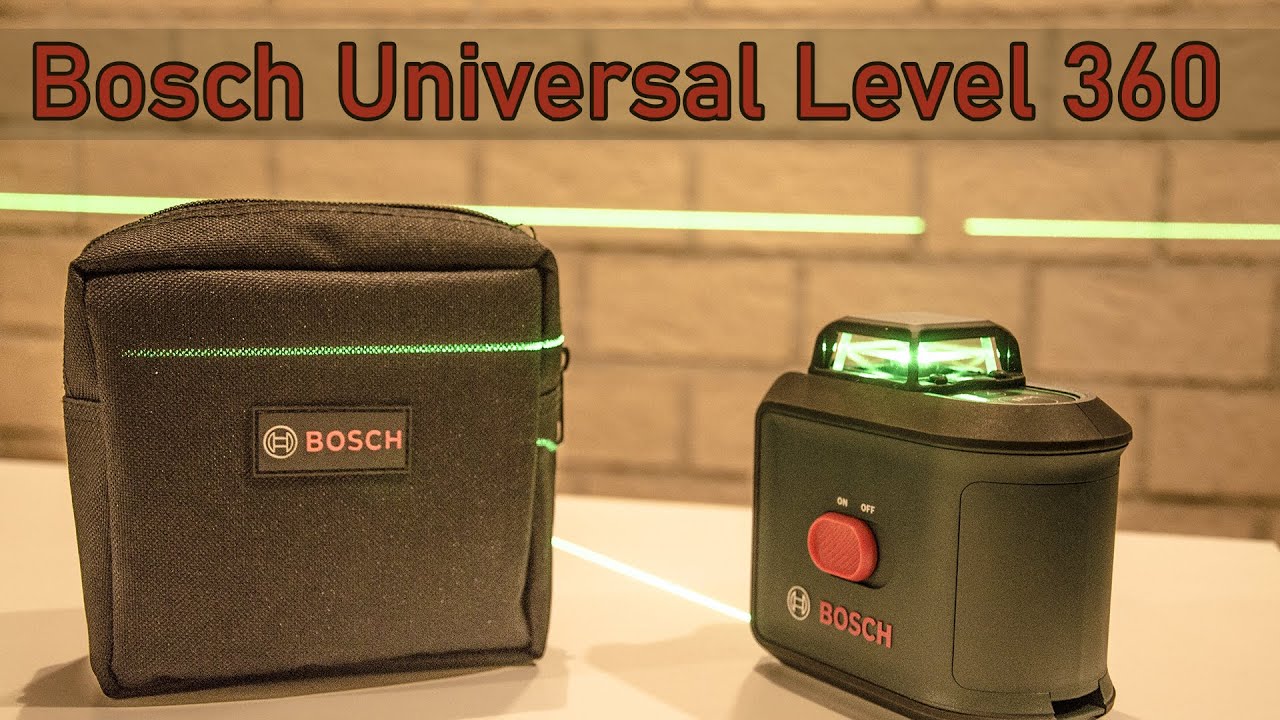 Bosch UniversalLevel 360 niveau laser en croix 360°