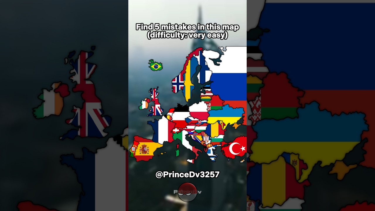 YouTubeでFind 5 mistakes in the map | ⚠️ No hate to any countries ⚠️ | #country #mapper #mapping #geographyを視聴 YouTubeでFind 5 mistakes in the map | ⚠️ No hate to any countries ⚠️ | #country #mapper #mapping #geographyを視聴