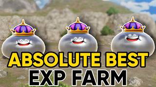 BEST End Game XP Farm - DQ VII Reimagined Metal King Slimes