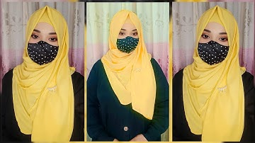 Without Inner Cap & Full Coverage Chiffon Hijab Style | হিজাব পড়ার নিয়ম