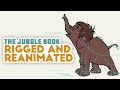 The jungle book rigged and reanimated adilson shared with us this test of hathi jr using moho  