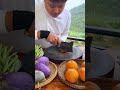 In the past in Xiangxi we would only offer cured meat to distinguished guests#Rural life#F