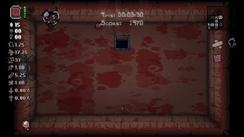 The Binding of Isaac Glitch - Have 0 Hearts Without The Lost