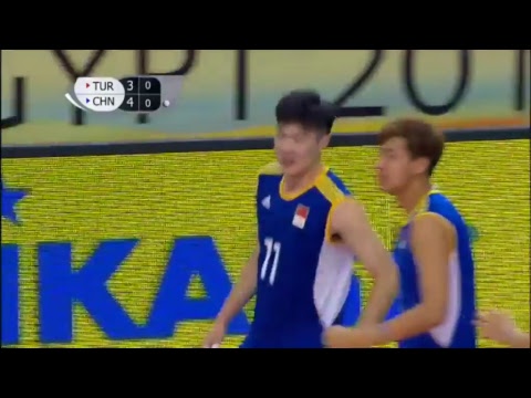 TUR vs CHN 2017 FIVB Men's U23 World Championship