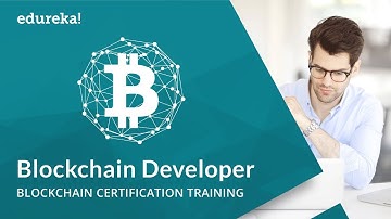 Blockchain Developer | How to Become a Blockchain Developer? | Blockchain Training | Edureka
