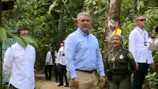 Latin American Leaders Arrive For Amazon Regional Summit Afp