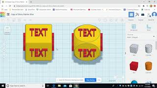 3D design Starter Dice   TinkerCAD Day 1 screenshot 1