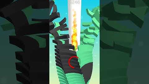 Stack Ball 🏀⚽🏈 3D Gameplay level - 166  #shorts