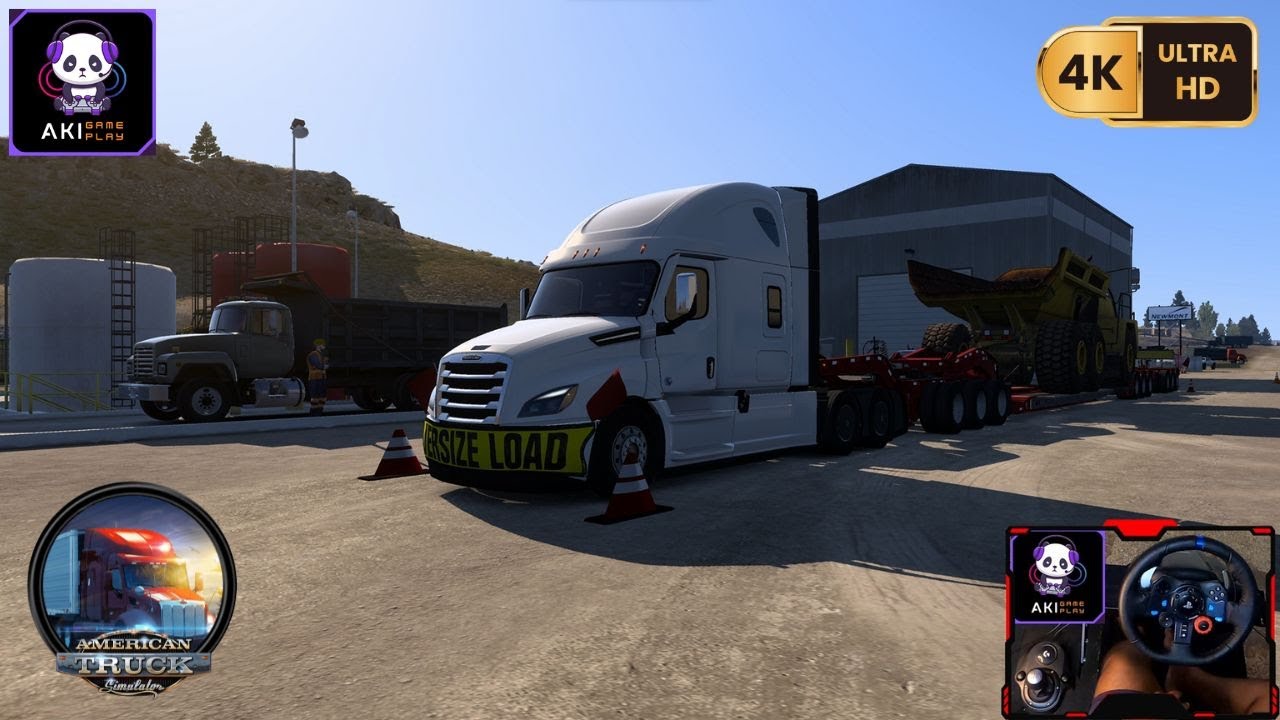 Freightliner Cascadia Sim Truck Driving | American Truck Simulator ...
