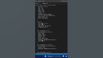 Animated Login Form With Source Code | Using HTML & CSS |#webdevelopment #shorts #loginpage #css