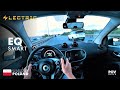 ⚡️ [4K] FAST ELECTRIC SMART EQ FORTWO 2020 POV DRIVE /// POVDRIVE